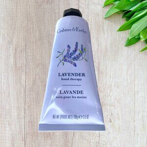 Crabtree & Evelyn Lavender Hand Therapy 100g 3.5 oz New Sealed under top